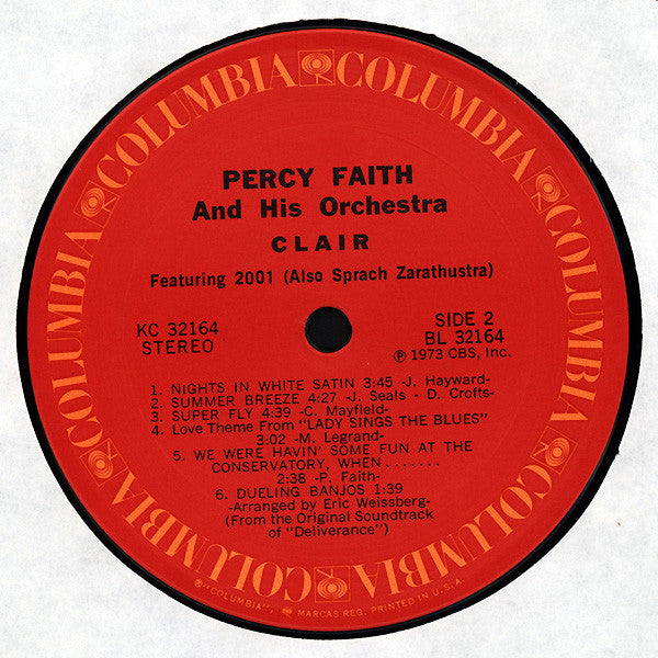 Percy Faith - Clair | Mint (M) Mint (M) - JAZZ *SEALED*