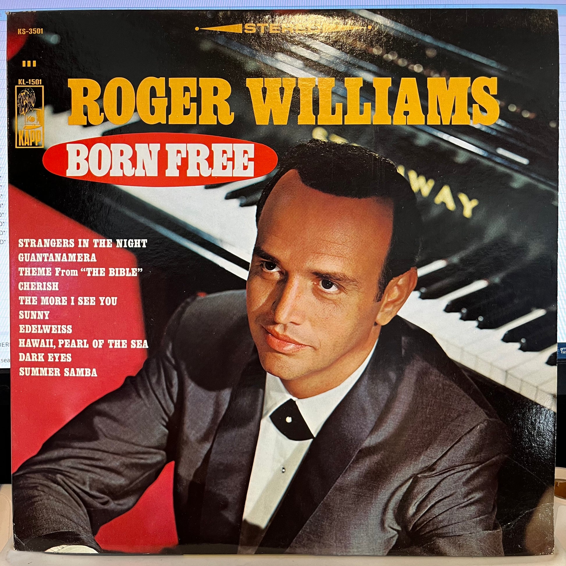 Roger Williams (2) - Born Free *SEALED* | Mint (M) Near Mint (NM) - JAZZ *SEALED*