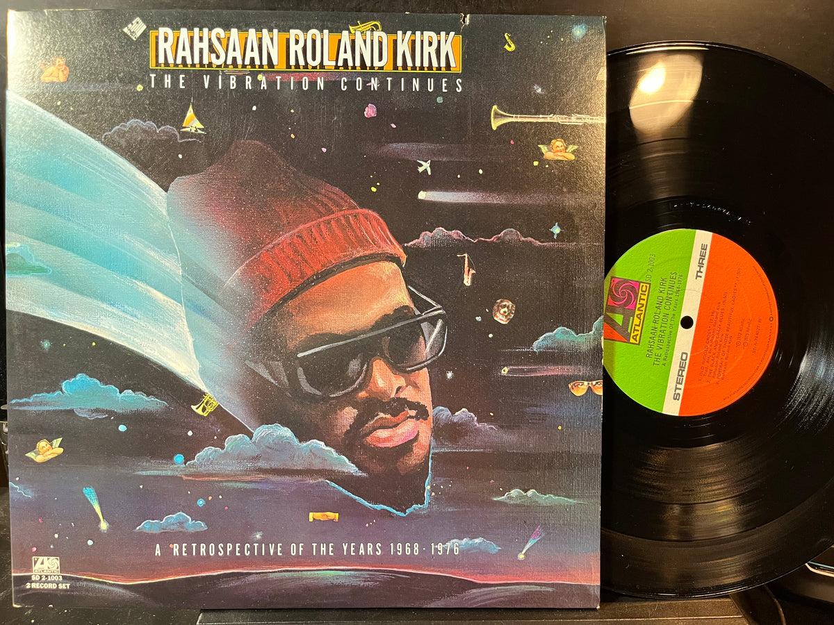 Rahsaan Roland Kirk - The Vibration Continues...A Retrospective Of The Years 1968-1976 (VINYL 2xLP ATLANTIC SD 2-1003 1978) | USED Near Mint (NM or M-) Near Mint (NM) - JAZZ/SOUL / USED *NEAR MINT*