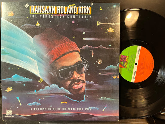 Rahsaan Roland Kirk - The Vibration Continues...A Retrospective Of The Years 1968-1976 (VINYL 2xLP ATLANTIC SD 2-1003 1978) | USED Near Mint (NM or M-) Near Mint (NM) - JAZZ/SOUL / USED *NEAR MINT*