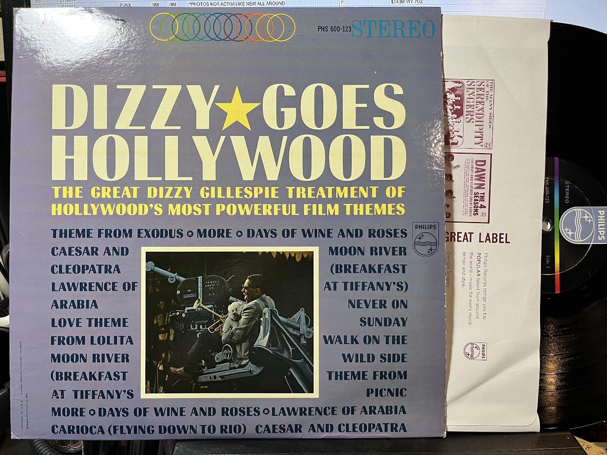 Dizzy Goes Hollywood (VINYL) | Excellent+ (EX+) Excellent+ (EX+) - JAZZ / USED *EXCELLENT+*
