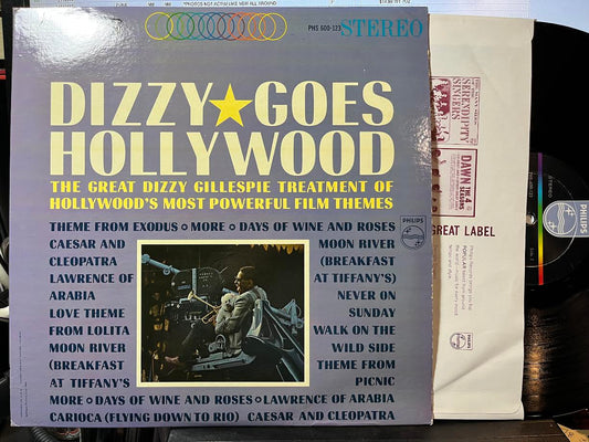 Dizzy Goes Hollywood (VINYL) | Excellent+ (EX+) Excellent+ (EX+) - JAZZ / USED *EXCELLENT+*