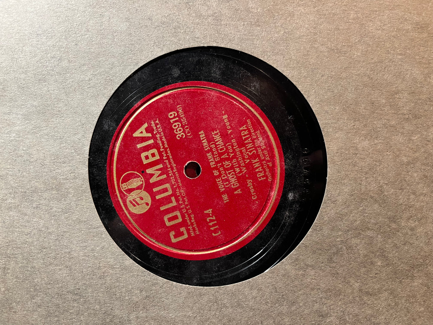Frank Sinatra - The Voice Of Frank Sinatra (4x10" 78RPM) | Excellent+ (EX+) Very Good Plus (VG+) - JAZZ / USED *EXCELLENT+*