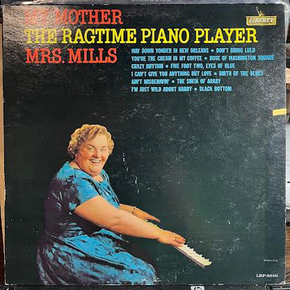 My Mother-The Ragtime Piano Player (VINYL) *PROMO* | Excellent+ (EX+) Excellent+ (EX+) - JAZZ / USED *EXCELLENT+*