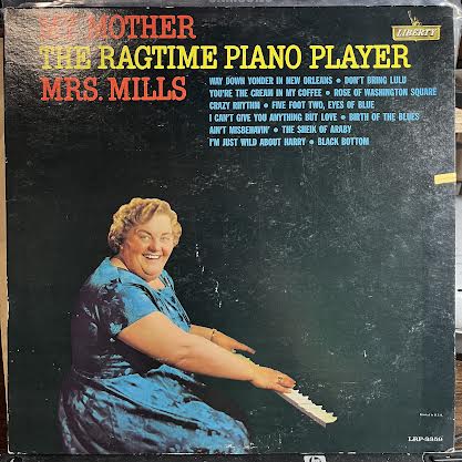 My Mother-The Ragtime Piano Player (VINYL) *PROMO* | Excellent+ (EX+) Excellent+ (EX+) - JAZZ / USED *EXCELLENT+*