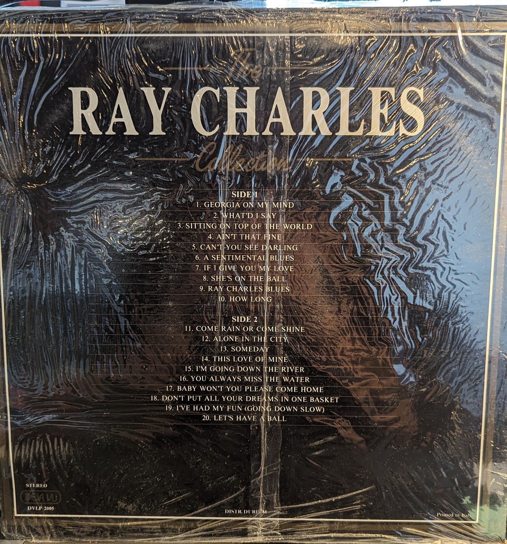Ray Charles - The Ray Charles Collection - 20 Golden Greats *ITALIAN PRESS* | Excellent (EX) Near Mint (NM) - JAZZ / USED *EXCELLENT+*
