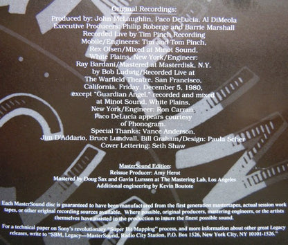 Friday Night In San Francisco GOLD (CD) | Excellent (EX) Excellent (EX) - JAZZ / USED *EXCELLENT+*