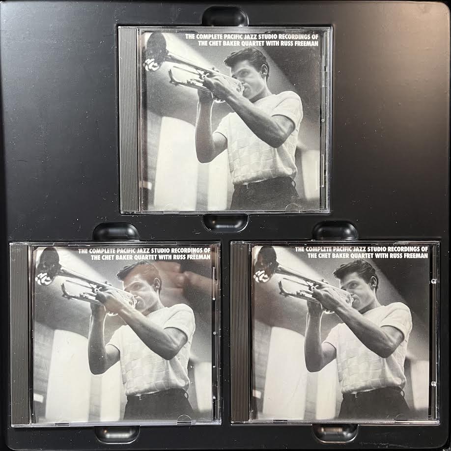 Chet Baker Quartet - The Complete Pacific Jazz Studio Recordings Of The Chet Baker Quartet With Russ Freeman (3xCD BOX) | Excellent+ (EX+) Near Mint (NM) - JAZZ / USED *EXCELLENT+*