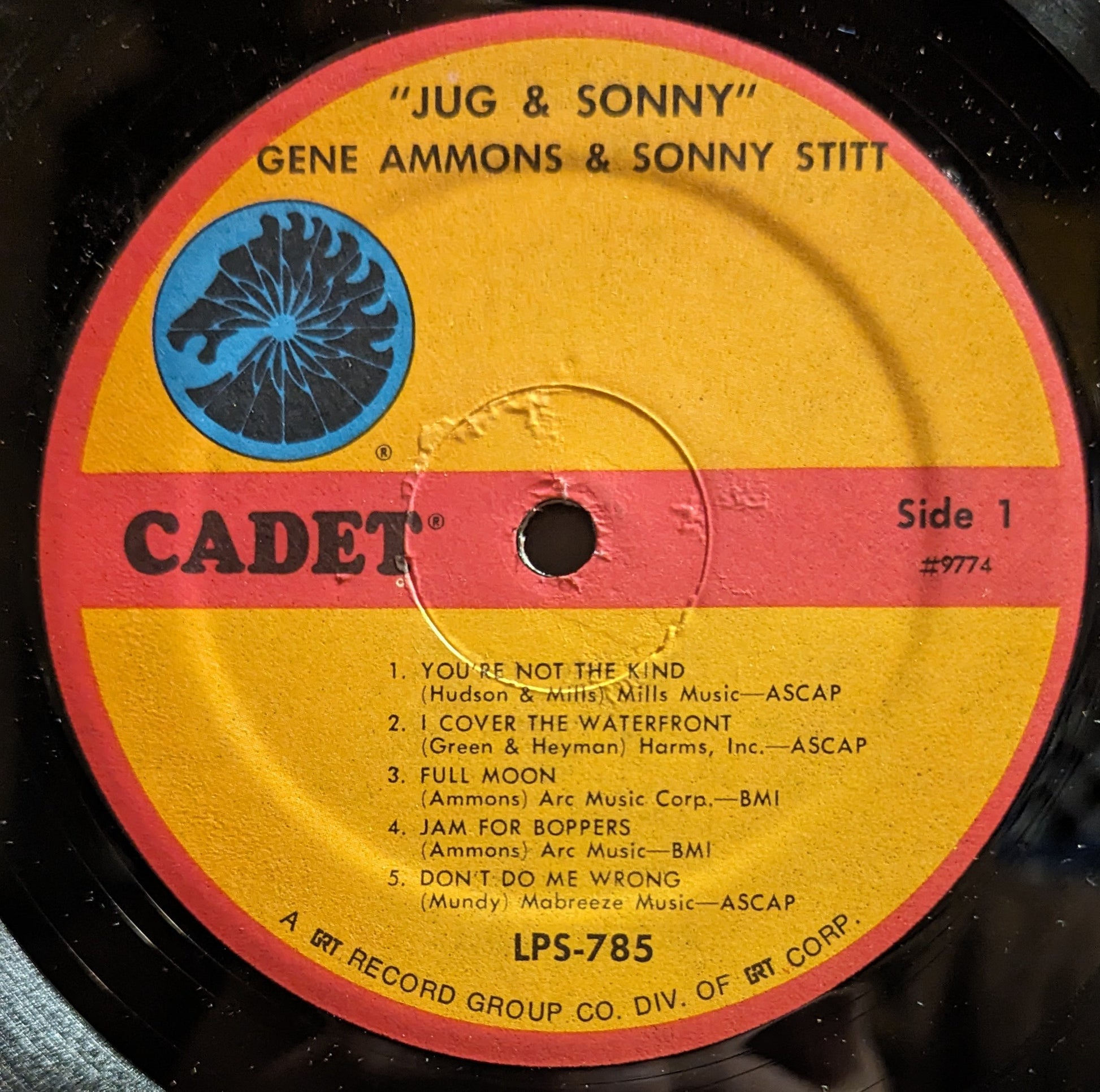 Gene Ammons - Jug & Sonny | Excellent (EX) Very Good (VG) - JAZZ / USED *EXCELLENT+*