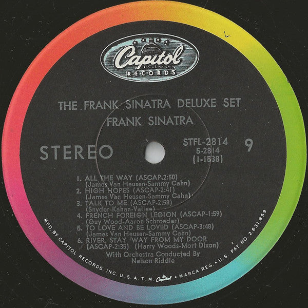 The Frank Sinatra Deluxe Set (VINYL BOX SET) | Excellent+ (EX+) Excellent (EX) - JAZZ / USED *EXCELLENT+*