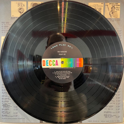 Peggy Lee - The Fabulous Peggy Lee | Excellent (EX) Near Mint (NM) - JAZZ / USED *EXCELLENT+*