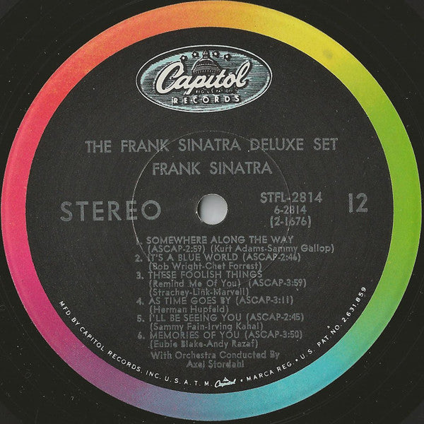 The Frank Sinatra Deluxe Set (VINYL BOX SET) | Excellent+ (EX+) Excellent (EX) - JAZZ / USED *EXCELLENT+*