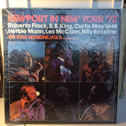 Newport In New York '72 - The Soul Sessions, Vol. 6 (VINYL) | Excellent+ (EX+) Near Mint (NM or M-) - JAZZ / USED *EXCELLENT+*
