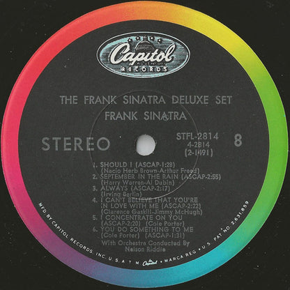 The Frank Sinatra Deluxe Set (VINYL BOX SET) | Excellent+ (EX+) Excellent (EX) - JAZZ / USED *EXCELLENT+*