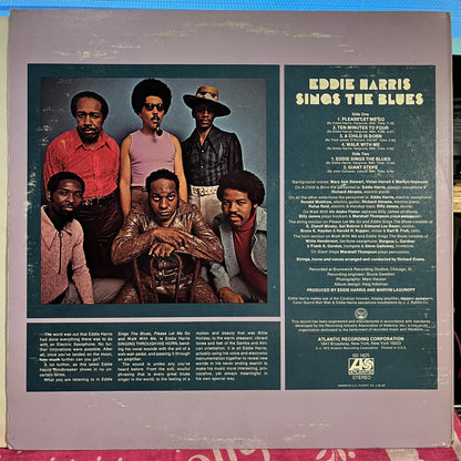 Eddie Harris Sings The Blues *PROMO/PR* | Excellent (EX) Excellent (EX)