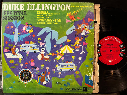 Duke Ellington And His Orchestra - Festival Session (VINYL LP) | USED Excellent+ (EX+) Excellent+ (EX+) - JAZZ / USED *EXCELLENT+*