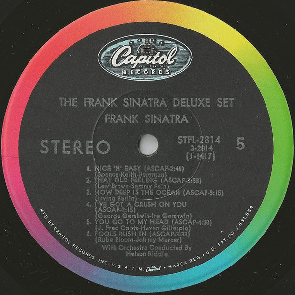 The Frank Sinatra Deluxe Set (VINYL BOX SET) | Excellent+ (EX+) Excellent (EX) - JAZZ / USED *EXCELLENT+*