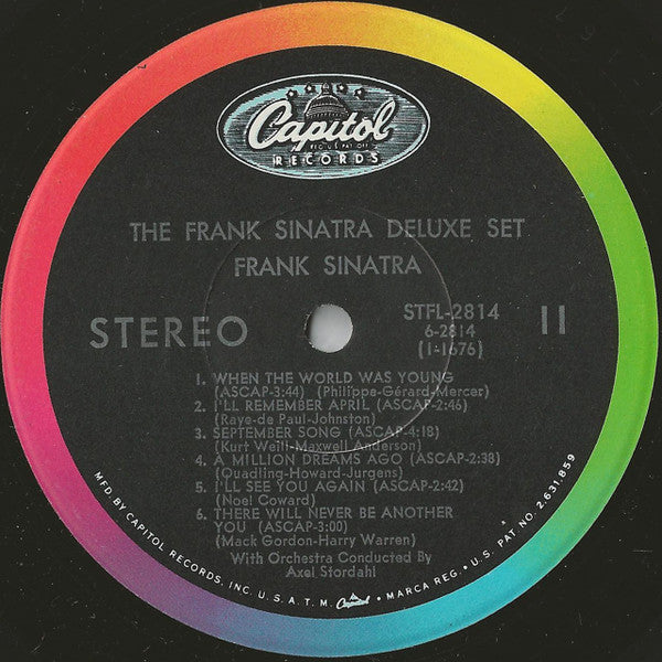 The Frank Sinatra Deluxe Set (VINYL BOX SET) | Excellent+ (EX+) Excellent (EX) - JAZZ / USED *EXCELLENT+*
