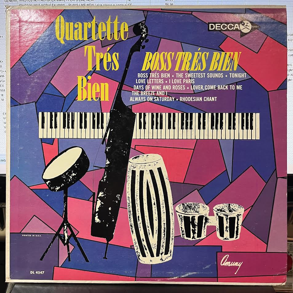 Boss Trés Bien (VINYL) | Excellent+ (EX+) Excellent+ (EX+) - JAZZ / USED *EXCELLENT+*