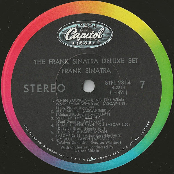 The Frank Sinatra Deluxe Set (VINYL BOX SET) | Excellent+ (EX+) Excellent (EX) - JAZZ / USED *EXCELLENT+*