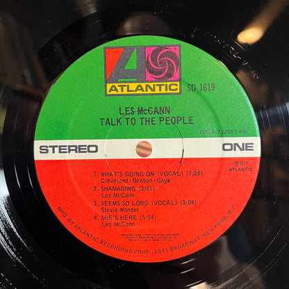 Talk To The People (VINYL) | Excellent+ (EX+) Excellent (EX) - JAZZ / USED *EXCELLENT+*