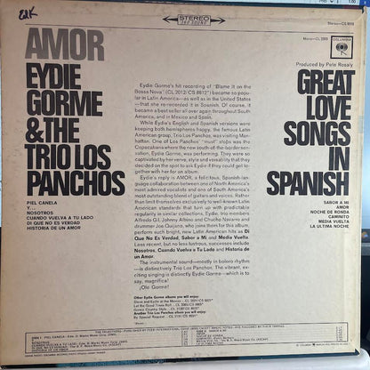 Amor (Great Love Songs In Spanish) (VINYL) | Excellent+ (EX+) Excellent+ (EX+) - JAZZ / USED *EXCELLENT+*