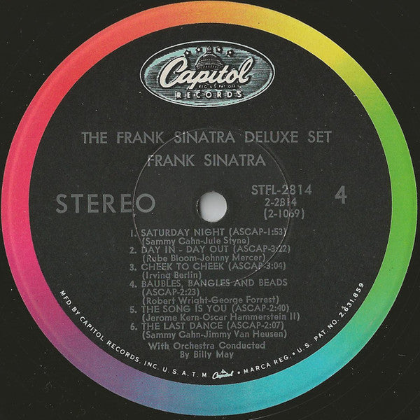 The Frank Sinatra Deluxe Set (VINYL BOX SET) | Excellent+ (EX+) Excellent (EX) - JAZZ / USED *EXCELLENT+*