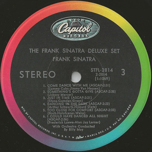 The Frank Sinatra Deluxe Set (VINYL BOX SET) | Excellent+ (EX+) Excellent (EX) - JAZZ / USED *EXCELLENT+*