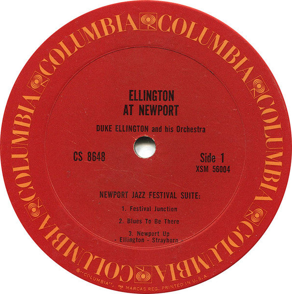 Duke Ellington And His Orchestra - Ellington At Newport (VINYL LP) | Excellent+ (EX+) Excellent (EX) - JAZZ / USED *EXCELLENT+*
