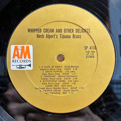 Whipped Cream & Other Delights (VINYL) | Excellent+ (EX+) Near Mint (NM or M-) - JAZZ / USED *EXCELLENT+*