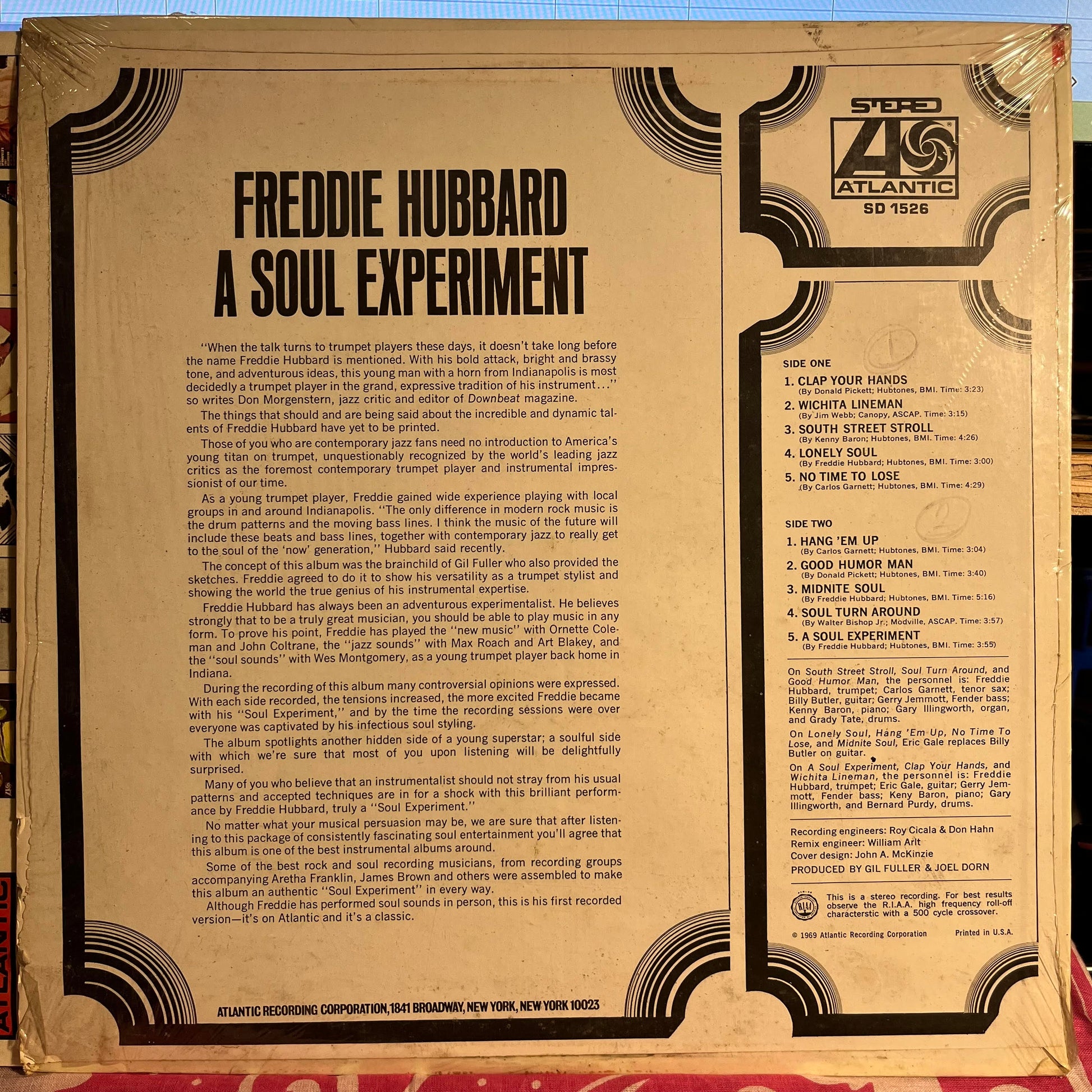 Freddie Hubbard - A Soul Experiment *SHRINK/PRESSWELL* | - JAZZ / USED *EXCELLENT+*