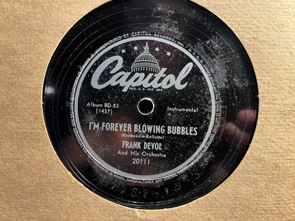 Frank De Vol And His Orchestra - Waltzing On Air *4X10" 78RPM* | Excellent (EX) Very Good (VG) - JAZZ / USED *EXCELLENT+*