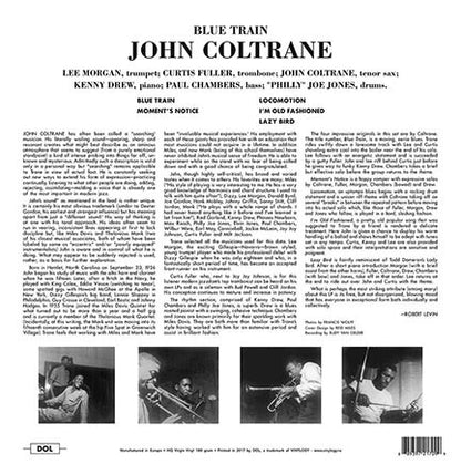 Blue Train (VINYL) | Near Mint (NM) Near Mint (NM) - JAZZ / USED *EXCELLENT+*