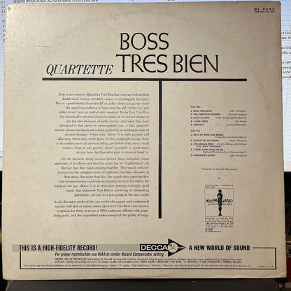 Boss Trés Bien (VINYL) | Excellent+ (EX+) Excellent+ (EX+) - JAZZ / USED *EXCELLENT+*