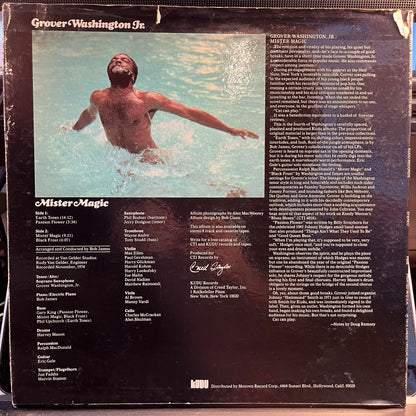 Grover Washington, Jr. - Mister Magic *STEREO* | Excellent (EX) Very Good Plus (VG+) - JAZZ / USED *EXCELLENT+*