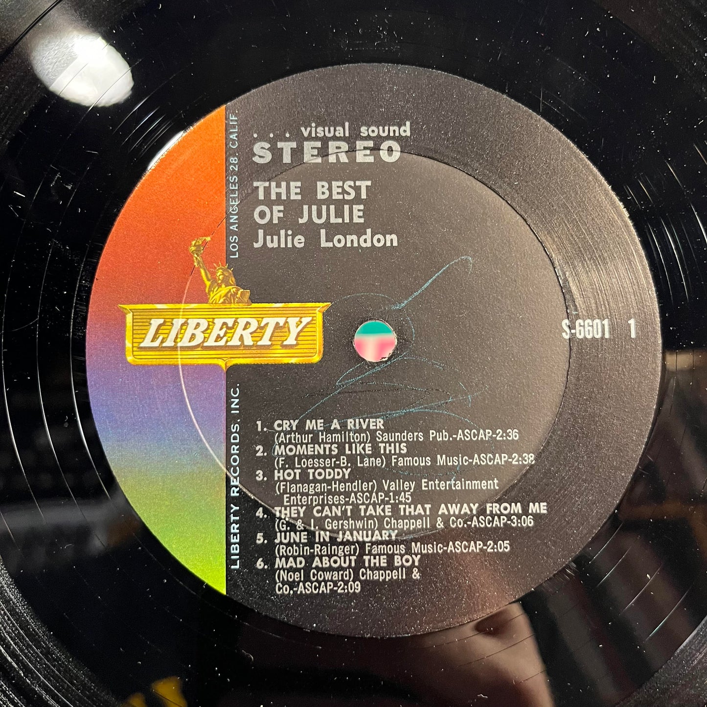 Julie London - The Best Of Julie | Excellent (EX) Excellent (EX) - JAZZ / USED *EXCELLENT+*