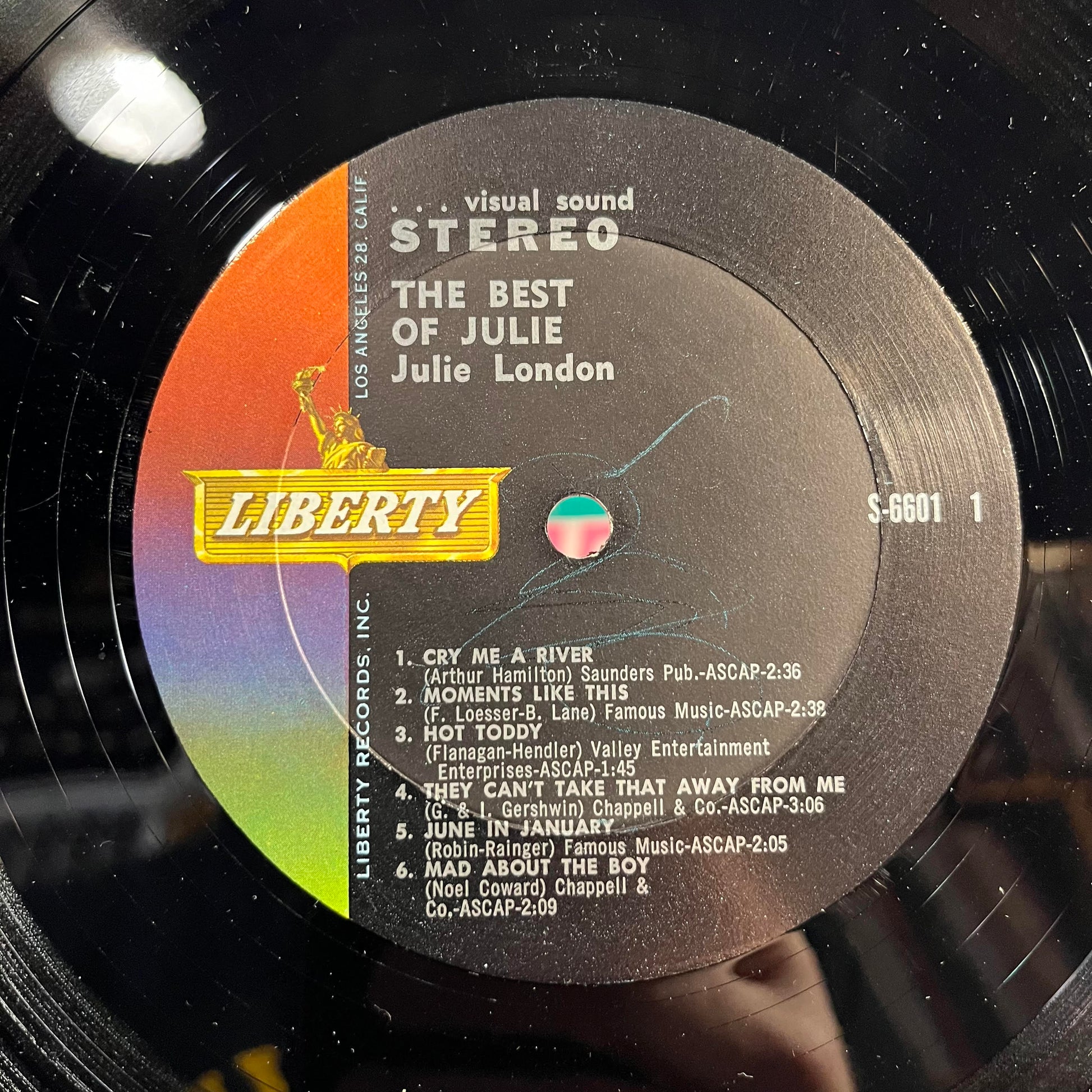Julie London - The Best Of Julie | Excellent (EX) Excellent (EX) - JAZZ / USED *EXCELLENT+*