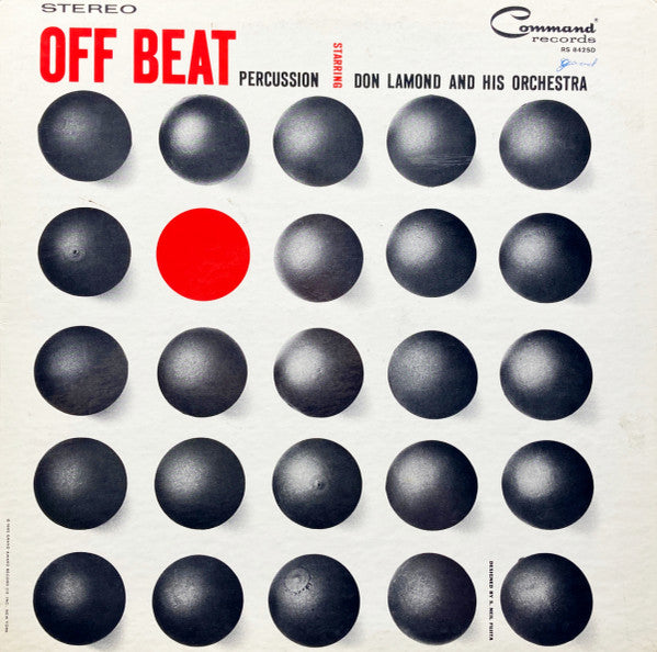 Don Lamond And His Orchestra - Off Beat Percussion | Excellent (EX) Near Mint (NM) - JAZZ / USED *EXCELLENT+*