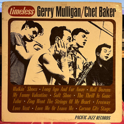 Gerry Mulligan - Timeless | Excellent (EX) Excellent (EX) - JAZZ / USED *EXCELLENT+*
