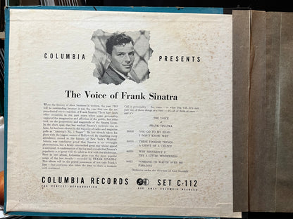 Frank Sinatra - The Voice Of Frank Sinatra (4x10" 78RPM) | Excellent+ (EX+) Very Good Plus (VG+) - JAZZ / USED *EXCELLENT+*