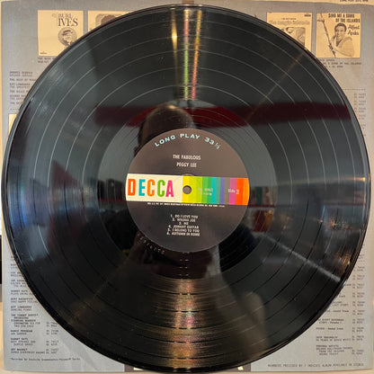 Peggy Lee - The Fabulous Peggy Lee | Excellent (EX) Near Mint (NM) - JAZZ / USED *EXCELLENT+*