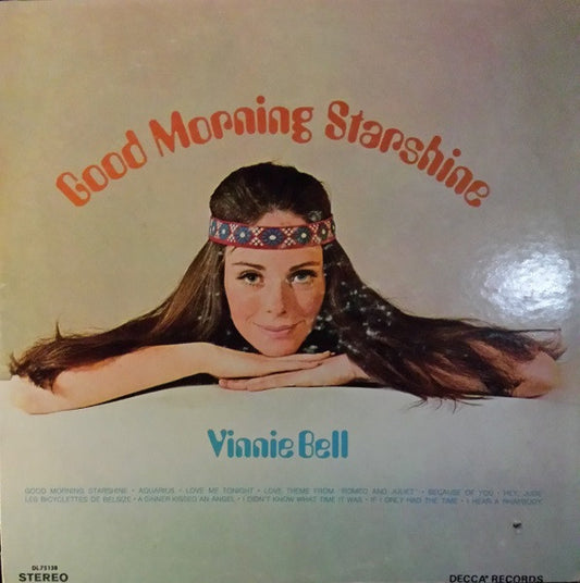 Vinnie Bell Good Morning Starshine LP Excellent (EX) Near Mint (NM or M-)