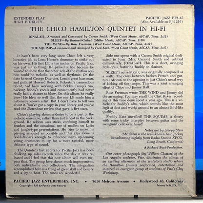 The Chico Hamilton Quintet - Chico Hamilton Quintet in Hi Fi *7"* | Excellent (EX) Excellent (EX) - JAZZ / USED *EXCELLENT*