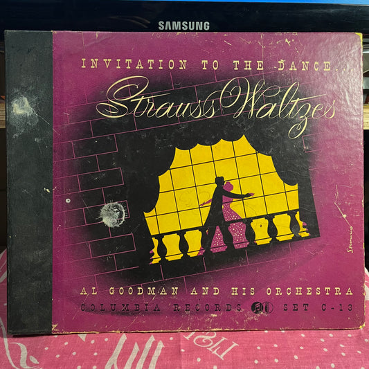 Strauss Waltzes In Dance Tempo *78 RPM 4X10* | Excellent (EX) Very Good (VG)