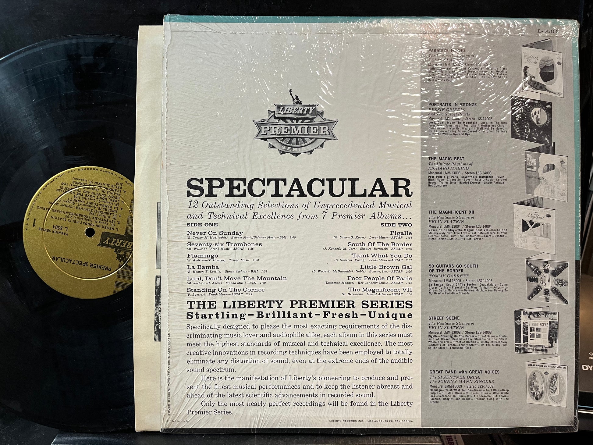 Various - Spectacular (VINYL) | Excellent (EX) Near Mint (NM) - JAZZ / USED *EXCELLENT*