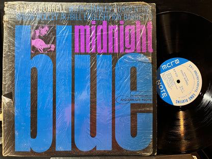 Kenny Burrell - Midnight Blue (VINYL LP Blue Note BLP 4123 1963) | Excellent (EX) Excellent+ (EX+) - JAZZ / USED *EXCELLENT*