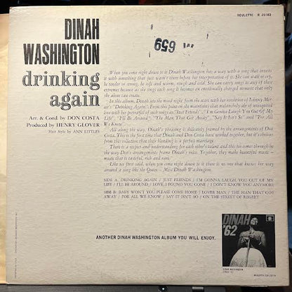 Drinking Again (VINYL) | Excellent (EX) Near Mint (NM) - JAZZ / USED *EXCELLENT*