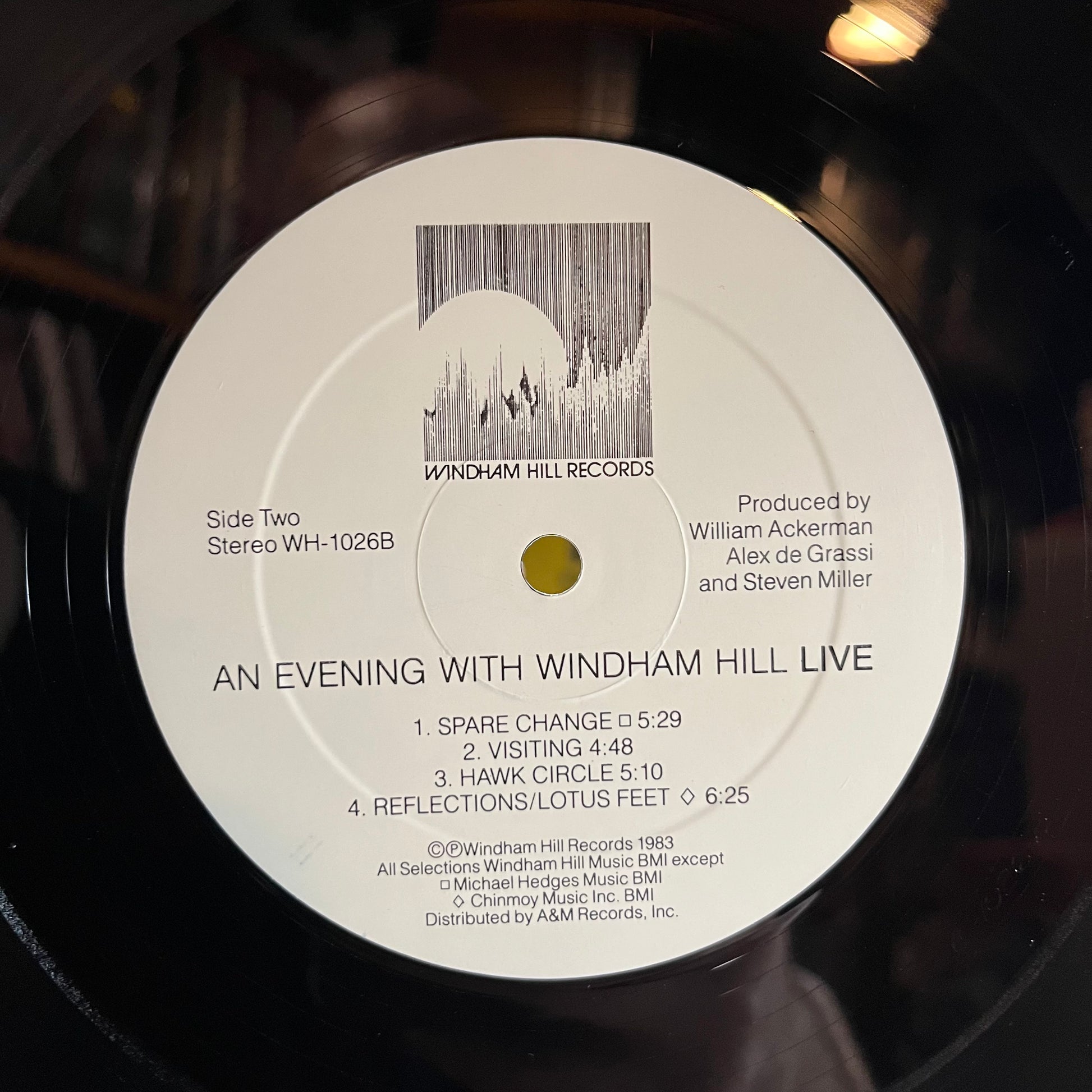 An Evening With Windham Hill Live (VINYL) | Excellent (EX) Near Mint (NM) - JAZZ / USED *EXCELLENT*