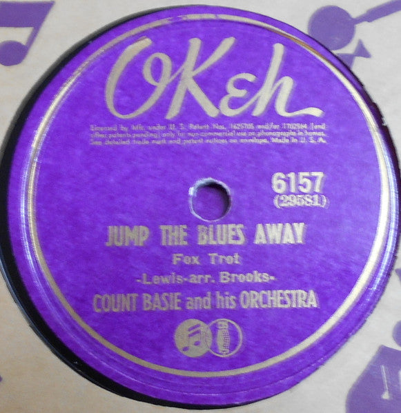 Wiggle Woogie / Jump The Blues Away (10" 78RPM RECORD) | Excellent (EX) Generic - JAZZ / USED *EXCELLENT*