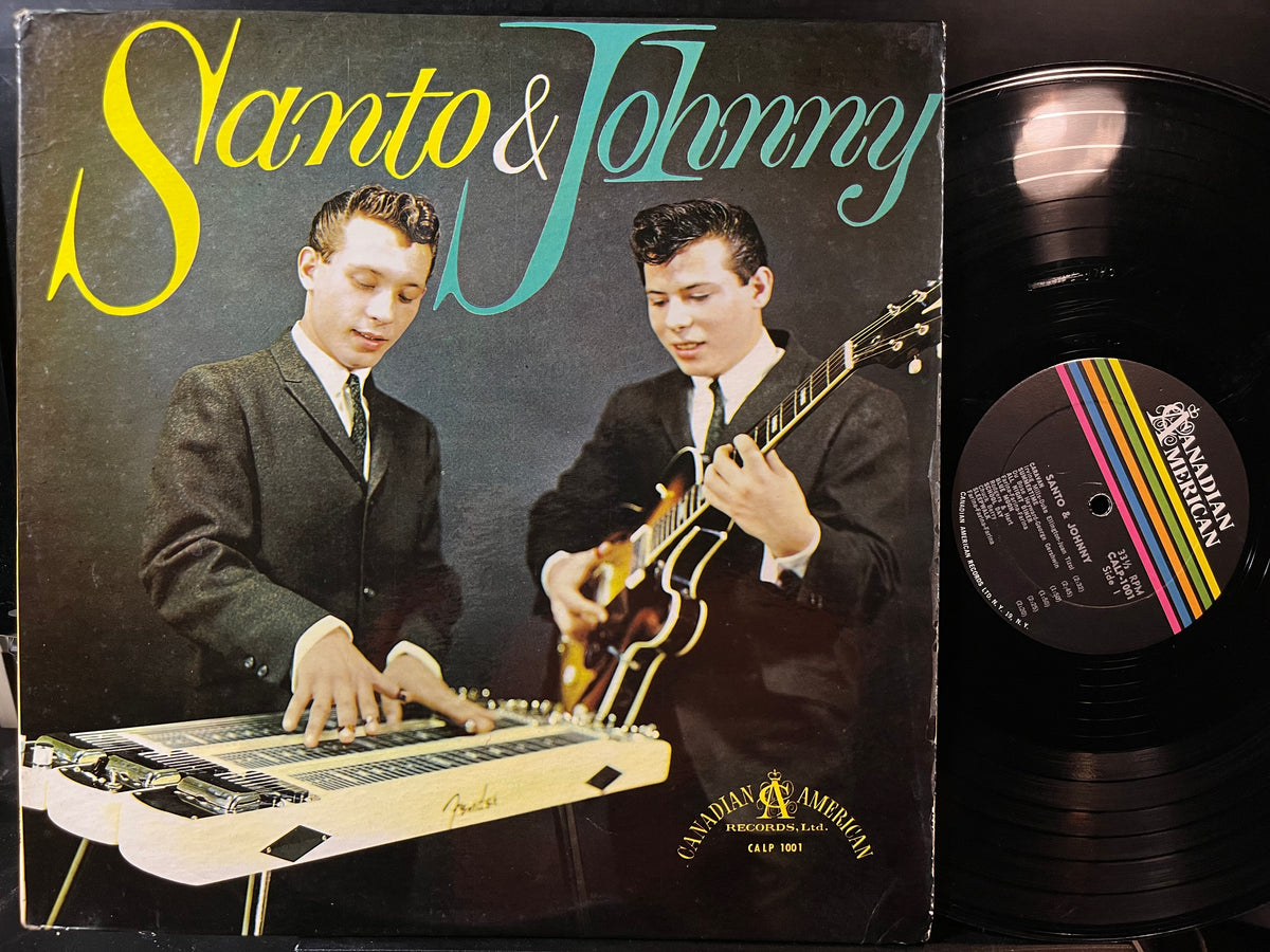 Santo & Johnny - Santo & Johnny (VINYL LP CANADIAN AMERICAN CALP 1001 ) | USED Excellent (EX) Excellent+ (EX+) - JAZZ / USED *EXCELLENT*
